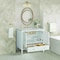 James Martin Vanities 36'' Vanity, Bright White w/ 3 CM Eternal Jasmine Pearl Quartz Top 485-V36-BW-3EJP - alternate 6
